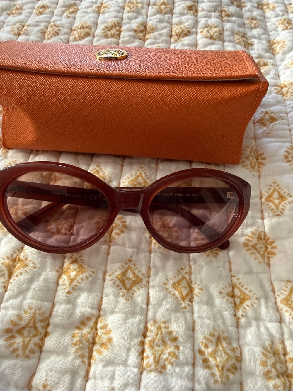 Tory Burch TY 7040 sunglasses with case - Picture 6 of 6